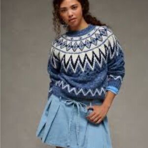 American Eagle snow stopper nordic sweater